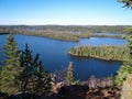 View of Boundary Waters Lakes
