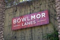 Bowlmor lanes sign