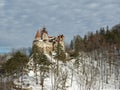 View of Bran Castle Royalty Free Stock Photo