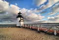 Nantucket`s Brant Point Lighthouse