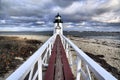 Nantucket`s Brant Point Lighthouse