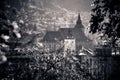 View of Brasov old city located in the central part of Romania Royalty Free Stock Photo
