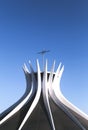 View from BrasÃÂ­lia Cathedral. It was planned by the architect Oscar Niermeyer