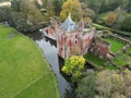 View of Brederode castle, The Netherlands Royalty Free Stock Photo