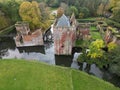 View of Brederode castle, The Netherlands Royalty Free Stock Photo