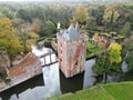 View of Brederode castle, The Netherlands Royalty Free Stock Photo