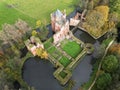 View of Brederode castle, The Netherlands Royalty Free Stock Photo