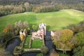 View of Brederode castle, The Netherlands Royalty Free Stock Photo