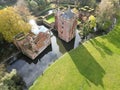 View of Brederode castle, The Netherlands Royalty Free Stock Photo