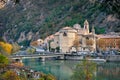 View of Breil-sur-Roya, France Royalty Free Stock Photo