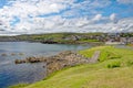 View of Bressay Island, from Lerwick - Scotland Royalty Free Stock Photo