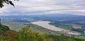 View on Brezice and Krsko, Sevnica and River Sava Royalty Free Stock Photo