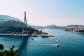 View of the bridge in Dubrovnik Royalty Free Stock Photo