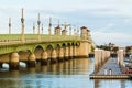 Bridge of Lions in Saint Augustine, USA Royalty Free Stock Photo