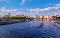 View from bridge in Moscow