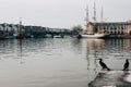 View of Bristol Harbourside, UK. Royalty Free Stock Photo