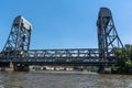 Broadway Bridge over the Harlem River, Manhattan, NYC Royalty Free Stock Photo