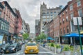 View of Broadway at the intersection with E 17th street in Manhattan, New York City Royalty Free Stock Photo