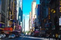 View of Broadway in New York