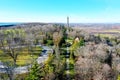 View of Brock`s Monument by Queenston, Ontario, Canada Royalty Free Stock Photo