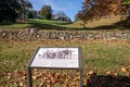 View of Brompton House, owned by John L Marye. Battle of Fredericksburg during the