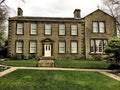 A view of the Bronte Parsonage in Haworth