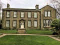 A view of the Bronte Parsonage in Haworth