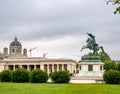 View of the bronze Archduke Karl - Equestrian Statue