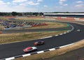 Sunday race at Silverstone Classic Royalty Free Stock Photo