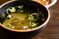 Brothy Korean soup Royalty Free Stock Photo
