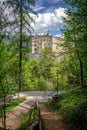 Brunico castle view