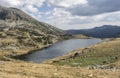 View of Bucura lake in National Park Retezat, Romania. Royalty Free Stock Photo