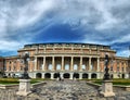 Buda Castle, the historic Royal Palace in Budapest. Historical castle and palace complex on the south tip of Castle