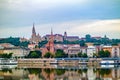 View of Buda side of Budapest. Royalty Free Stock Photo