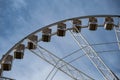 Budapest eye wheel Hungary Royalty Free Stock Photo