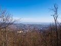 View on Budapest from Svab Mountain in Hungary Royalty Free Stock Photo