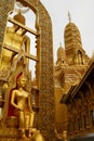 View of Buddhavas of the Substanceless Universe. Muang Boran, the Ancient City. Bangpoo. Samut Prakan province. Thailand Royalty Free Stock Photo