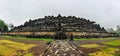 View of the Buddhist temple in Borobudur, Indonesia Royalty Free Stock Photo