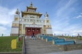 View of Buddhist temple \