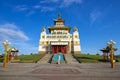 View of the Buddhist temple \