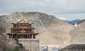 View of Buddhist temple in Shangrila (Zhongdian)