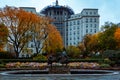 View of Building from Central Park Royalty Free Stock Photo