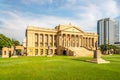 View at the Building of Old Parliament in Colombo - Sri Lanka Royalty Free Stock Photo