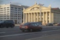 View of the building of the Palace of Trade Unions