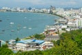 View of building and Pattaya beach