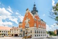 View at the Building of Town Hall in Hodonin - Czech Republic