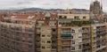 View of Buildings in Barcelona. Architecture in Spain. Europe Royalty Free Stock Photo