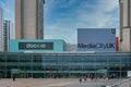 View of buildings at Media City UK