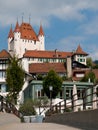 View on buildings of Thun Royalty Free Stock Photo