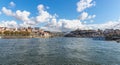 View of the buildings with typical architecture in Porto, Portugal Royalty Free Stock Photo